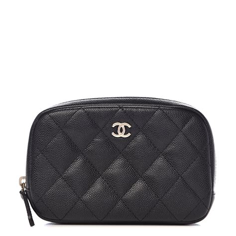 cosmetic case chanel|chanel cosmetic pouch price.